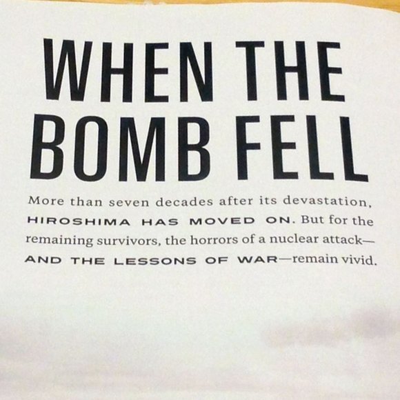 World World II and Hiroshima Edition - National Geographic Magazine - Picture 4 of 7